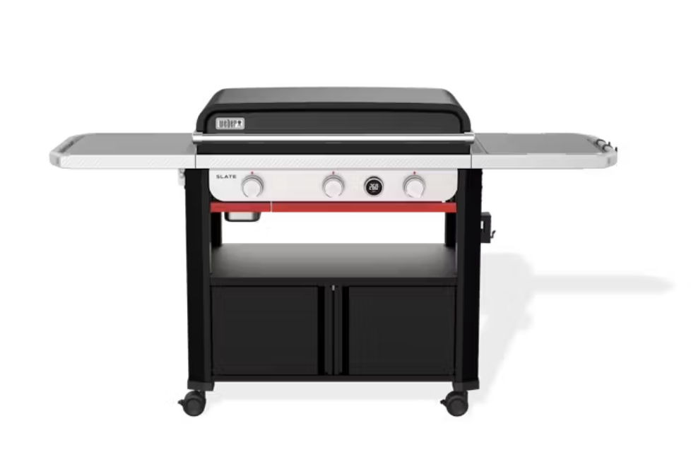 Image of the Weber Slate 30" Premium Griddle BBQ available at Home Heat & BBQ